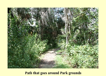 Path that goes around Park grounds