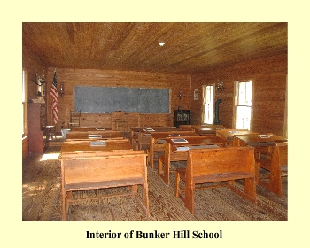 Interior of Bunker Hill School