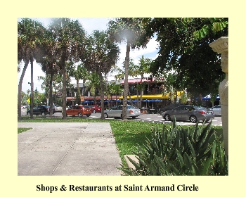 Shops & Restaurants at Saint Armand Circle