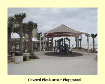 Covered Picnic area + Playground