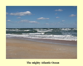 The mighty Atlantic Ocean