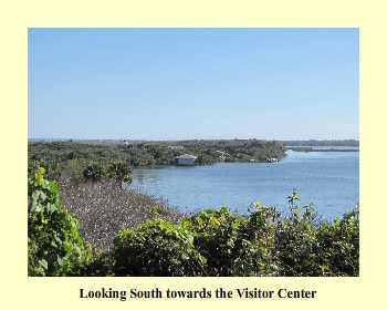 Looking South towards the Visitor Center