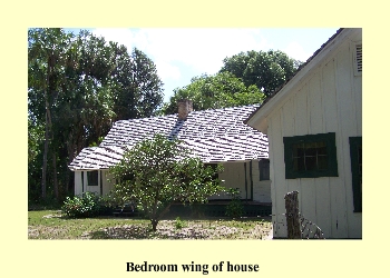 Bedroom Wing of house