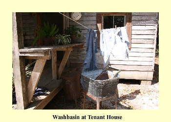 Washbasin at Tenant House