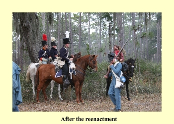 After the reenactment