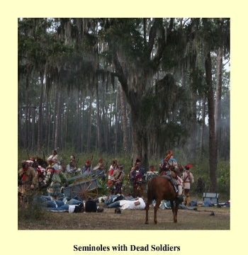 Seminoles with Dead Soldiers