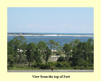 View from the top of Fort