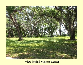 View behind Visitors Center