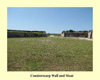 Counterscarp Wall and Moat