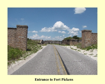 Entrance to Fort Pickens