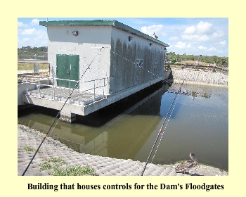 Building that houses controls for the Dam's Floodgates