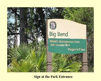 Sign at the Park Entrance