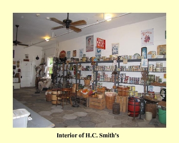 Interior of H. C. Smith's