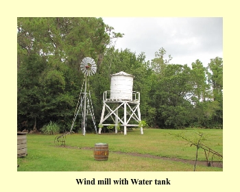 Wind Mill with Water Tank