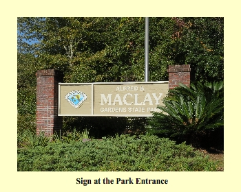 Sign at the Park Entrance