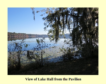 View of Lake Hall from the Pavilion