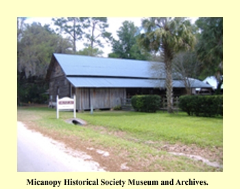 Micanopy Historical Society Museum and Archives.