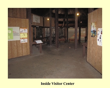 Inside Visitor Center