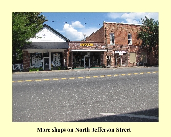 Morw shops on North Jefferson Street