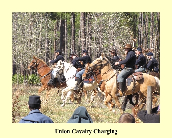 Union Cavalry Charging