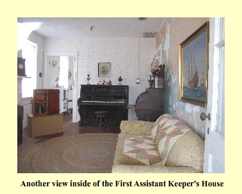 Another view inside of the First Assistant Keeper's House