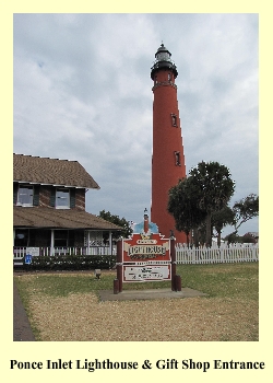 Ponce Inlet Lighthouse & Giftshop Entrance