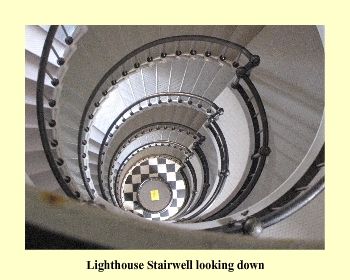 Lighthouse Stairwell looking down