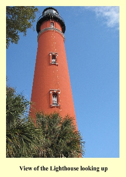 View of the Lighthouse looking up