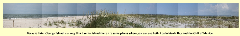 Panorama of Saint George Island