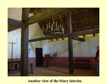 Another view of the friary interior