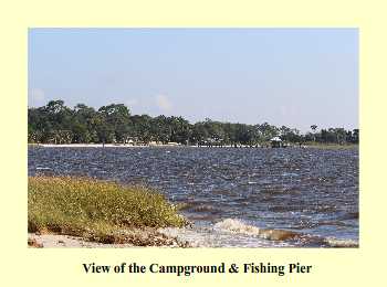 View of the Campground & Fishing Pier