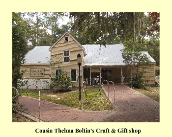Cousin Thelma Boltin's Craft & Gift shop