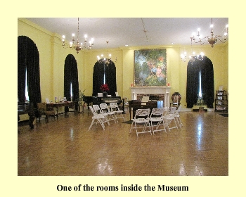 One of the rooms inside the Museum
