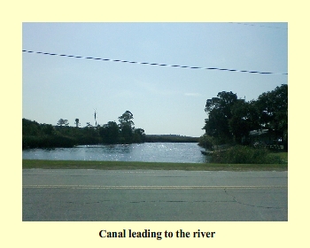 Canal leading to the river