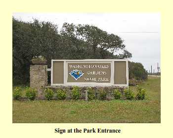 Sign at the Park Entrance