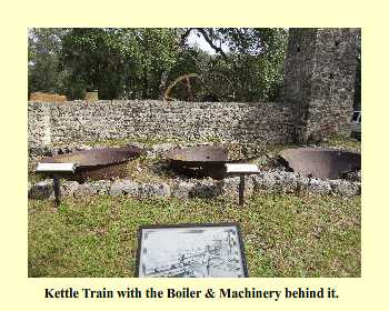 Kettle Train with the Boiler & Machinery behind it.